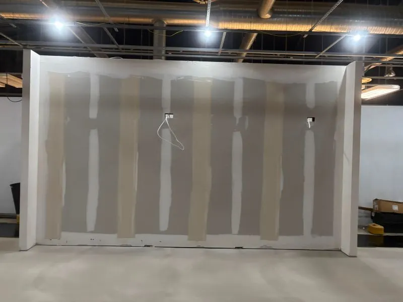 Cloison en plaques de plâtre
