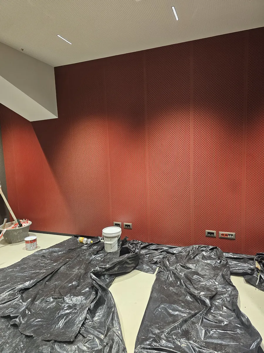 Habillage mural avec panneaux modernes